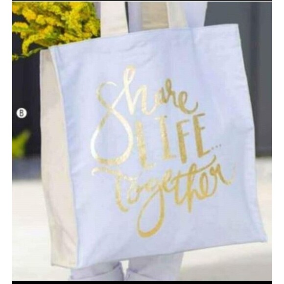 Mary & Martha Tote Bag "Share Life Together" - Picture 6 of 8